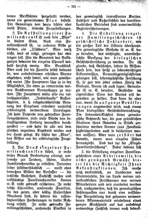 Ein Brief über die Aufgaben der Familienforschung - 3