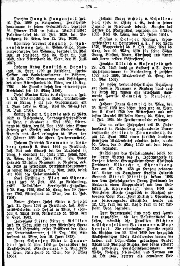 Adels- und Wappenwerber aus dem Iser-Jeschkengau - 2