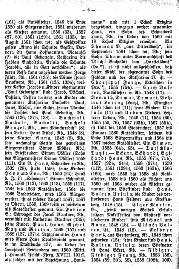 Quellen zur Familiengeschichte des Jeschken-Isergaues. 1. Das älteste Stadtbuch von Reichenberg - 3