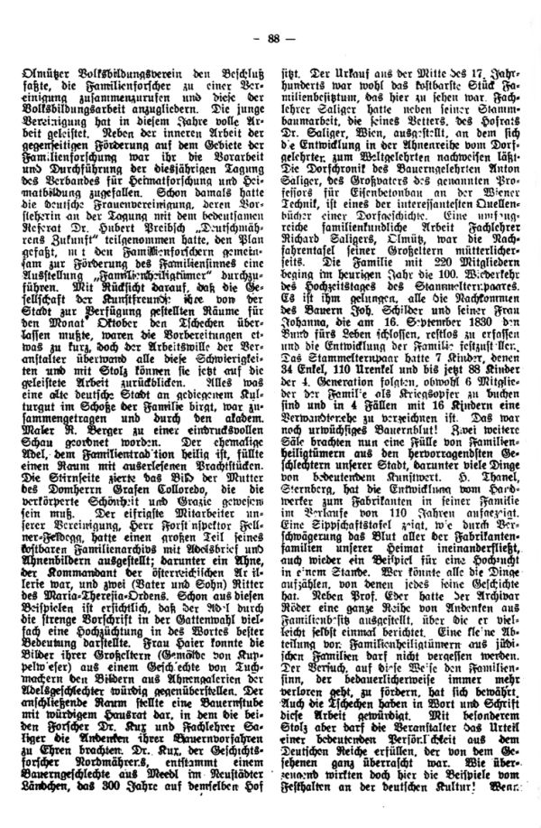 Olmütz, Ausstellung: Familienheiligtümer - 2