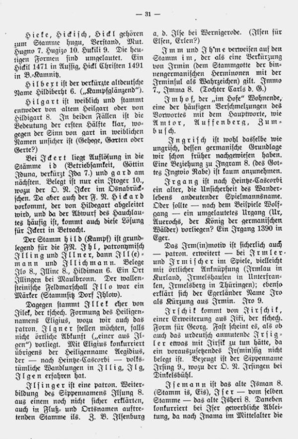 Namensdeutungsecke - 1