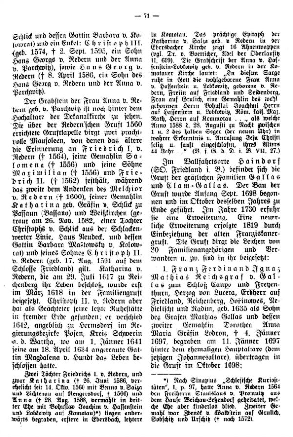 Grabsteine adeliger Herrschaftsbesitzer, Lehensmänner und Beamter im Iser-Jeschkengau - 2