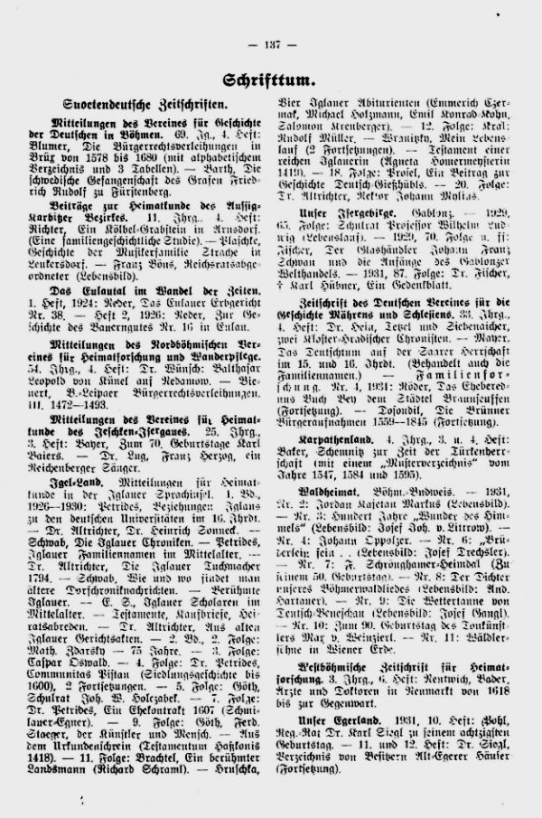 Zeitschriftenschau - 1