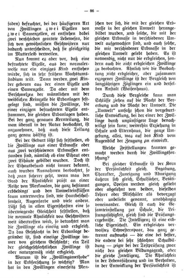 Zwillingsforschung - 2