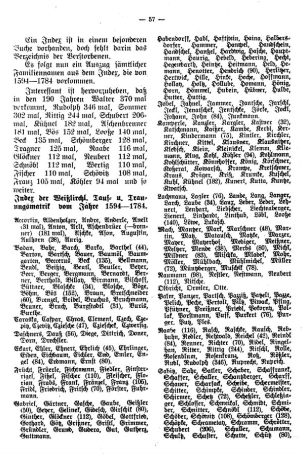 Die Kirchenmatriken von Weißkirchlitz bei Teplitz - 2