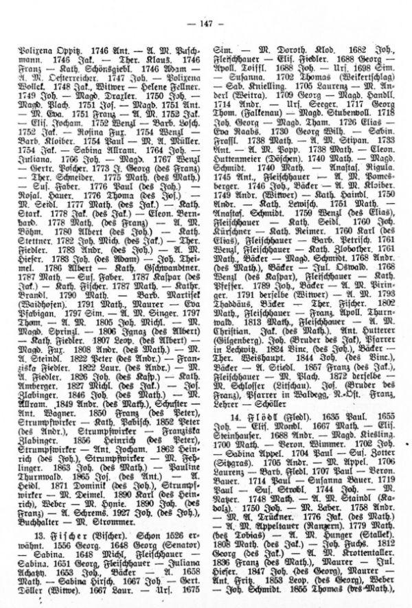 Zur Familiengeschichte von Zlabings - 2