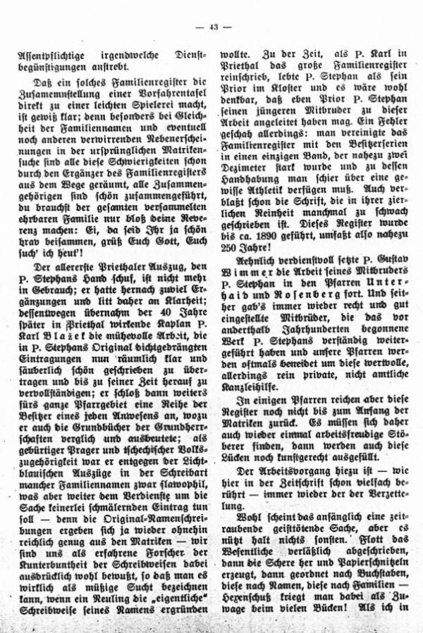 Zur Erhaltung und Erschließung der alten Kirchenbücher - 3