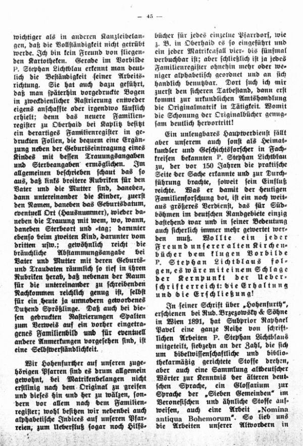 Zur Erhaltung und Erschließung der alten Kirchenbücher - 5