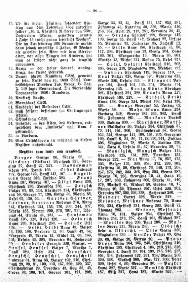 Verzeichnis der Getauften Fremden Kinderlein - 7