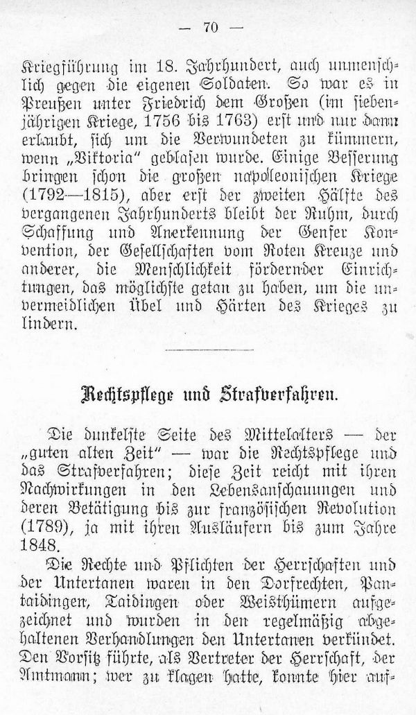 Rechtspflege und Strafverfahren