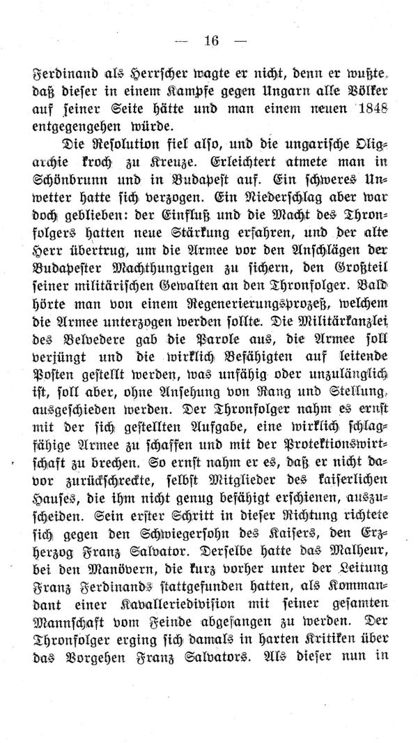 I.  Kapitel: Hinter den Kulissen der Hof- und Hauspolitik von 1912-1914