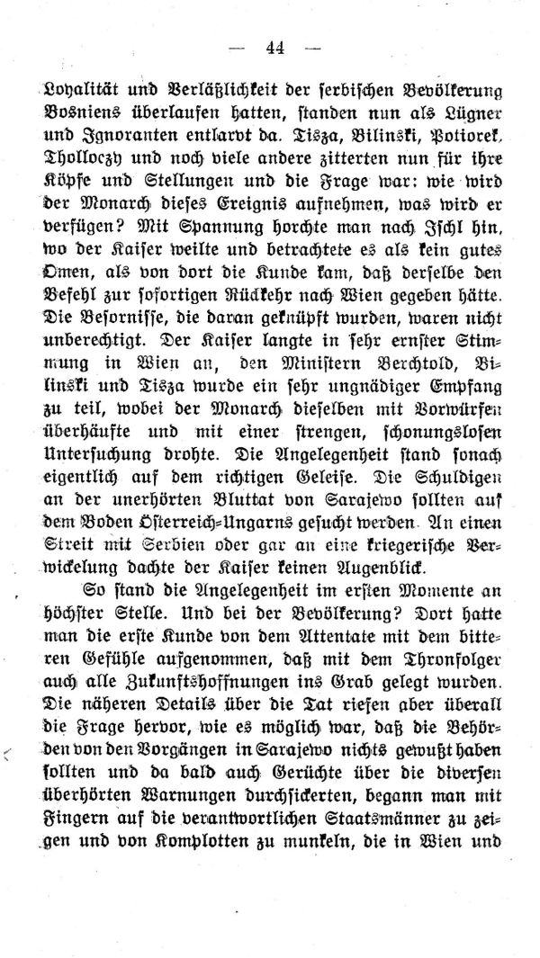 III. Kapitel:  Auf dem Weg zum Weltkrieg