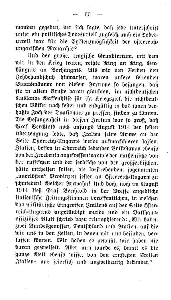 III. Kapitel:  Auf dem Weg zum Weltkrieg