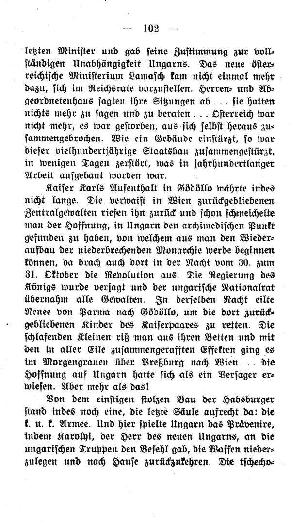 V. Kapitel:  Wie es zu Ende ging 