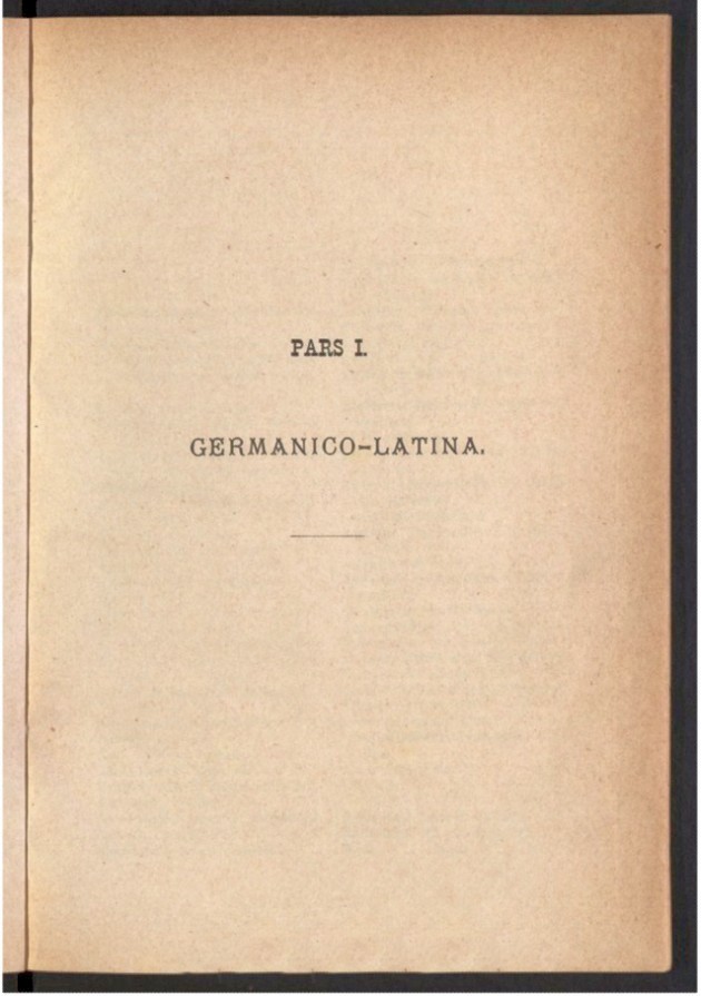 Teil 1 Deutsch - Latein